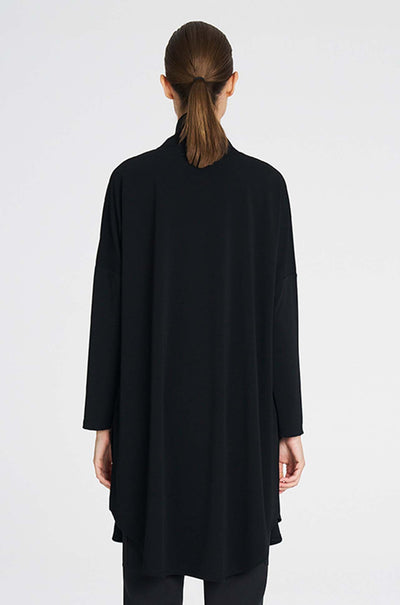 Mela Purdie - Tab Funnel Jacket in Powder Knit