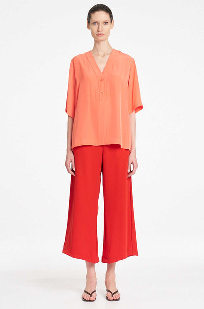 Mela Purdie - Crop Suit Pant in Suit Weave