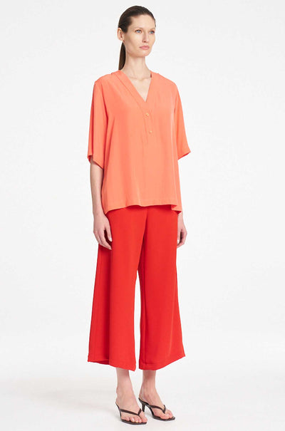 Mela Purdie - Crop Suit Pant in Suit Weave