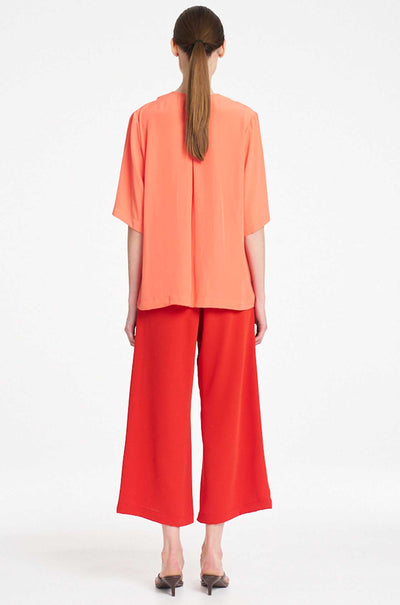 Mela Purdie - Crop Suit Pant in Suit Weave