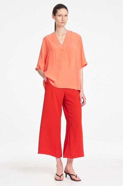Mela Purdie - Crop Suit Pant in Suit Weave