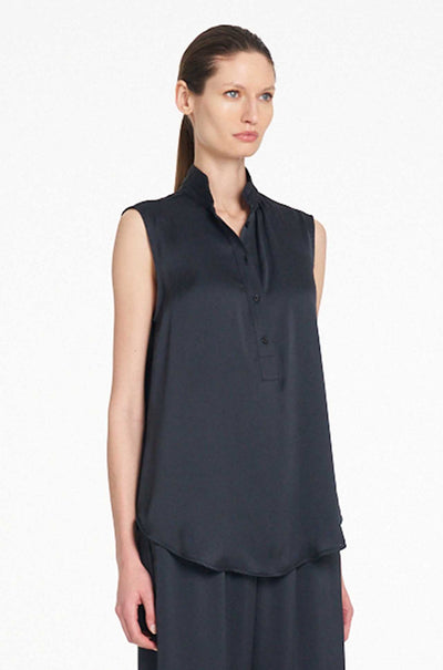 Mela Purdie - Tab Slide Tank in Mirror Satin