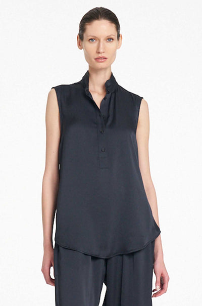 Mela Purdie - Tab Slide Tank in Mirror Satin