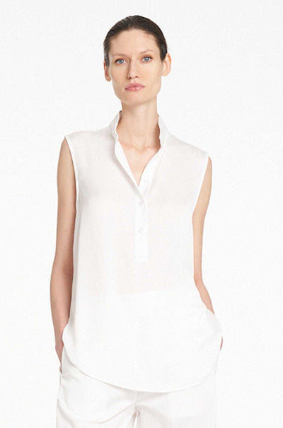 Mela Purdie - Tab Slide Tank in Mirror Satin