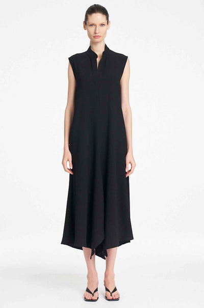 Mela Purdie - Tab Soire Dress in Suit Weave