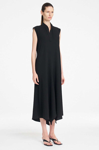 Mela Purdie - Tab Soire Dress in Suit Weave
