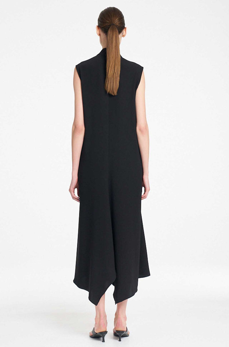 Mela Purdie - Tab Soire Dress in Suit Weave