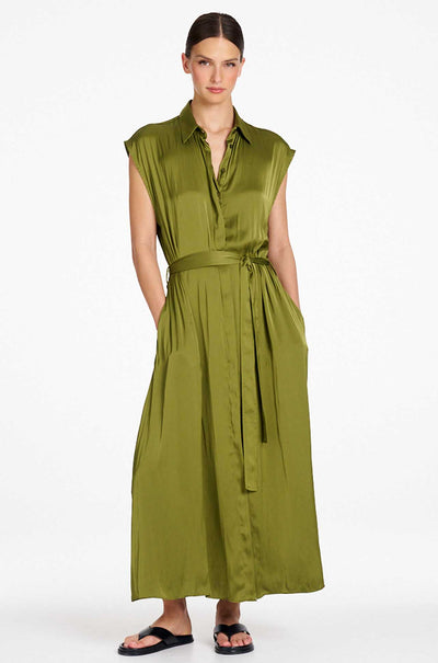Signature Mela Purdie - Tabbard Dress in Charmeuse