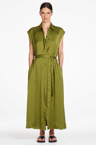 Signature Mela Purdie - Tabbard Dress in Charmeuse