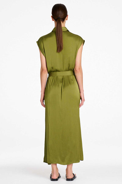 Signature Mela Purdie - Tabbard Dress in Charmeuse