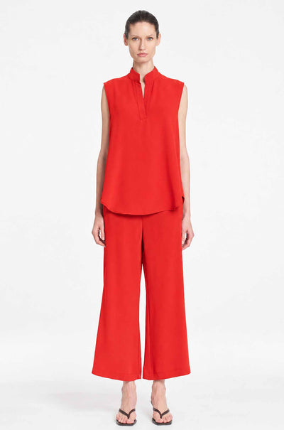 Mela Purdie - Tabbard Tank in Suit Weave