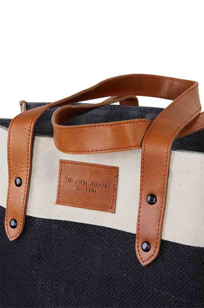 The Cool Hunter Market Bags - Blueberry Tan Market Bag