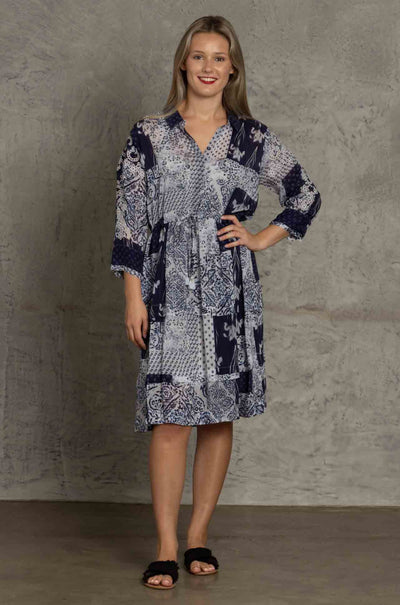 Johnny Was - Tangier Belanca Dress w/ Slip