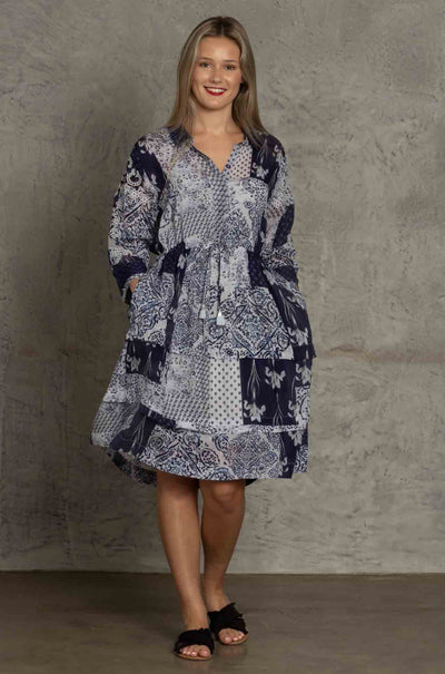 Johnny Was - Tangier Belanca Dress w/ Slip
