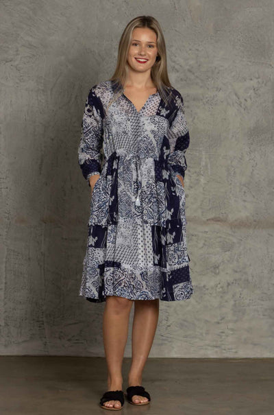 Johnny Was - Tangier Belanca Dress w/ Slip