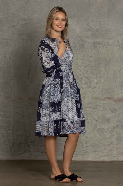 Johnny Was - Tangier Belanca Dress w/ Slip