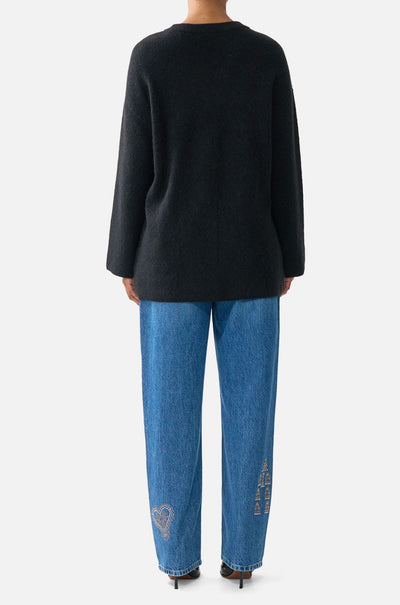Camilla - Taurus Rising Boxy Crew Neck Jumper