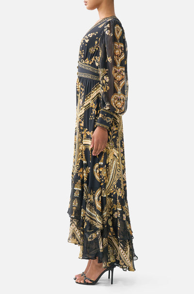 Camilla - Taurus Rising Long Button Front Dress