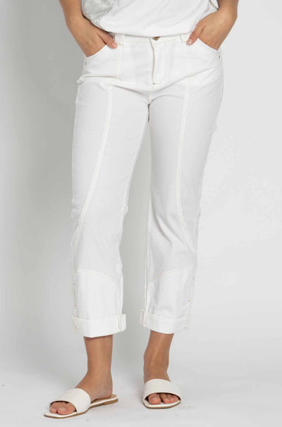 Elisa Cavaletti - Cropped Cuff Pant