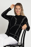 Elisa Cavaletti - Text & Dash Knit Pullover