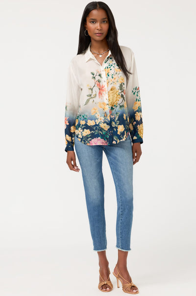 Johnny Was - The Audrey Button Up Shirt in Ballardi Scarf