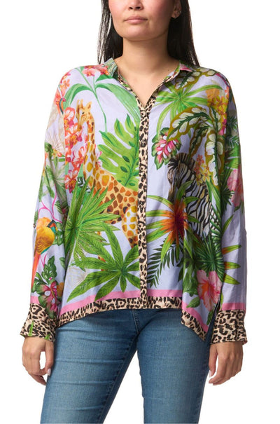 Johnny Was - The Audrey Oversized Blouse in Bellina