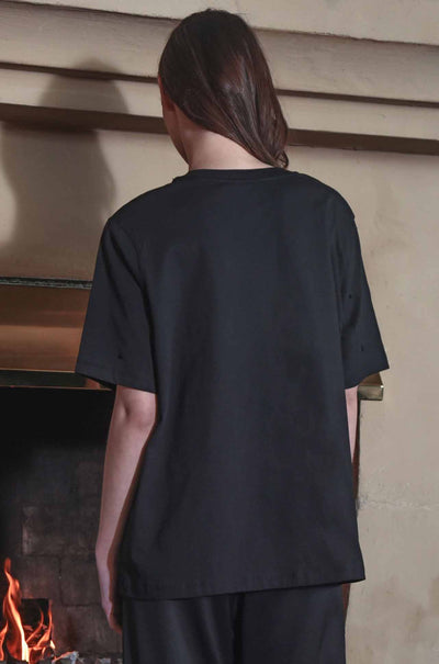Trelise Cooper - Cottons Up The Glimmer End T-Shirt in Black