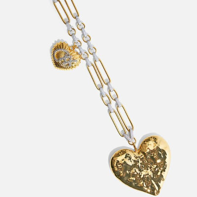 Camilla - The Heart String Quintet Pendant Necklace