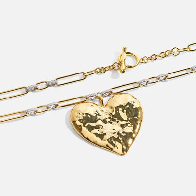 Camilla - The Heart String Quintet Pendant Necklace