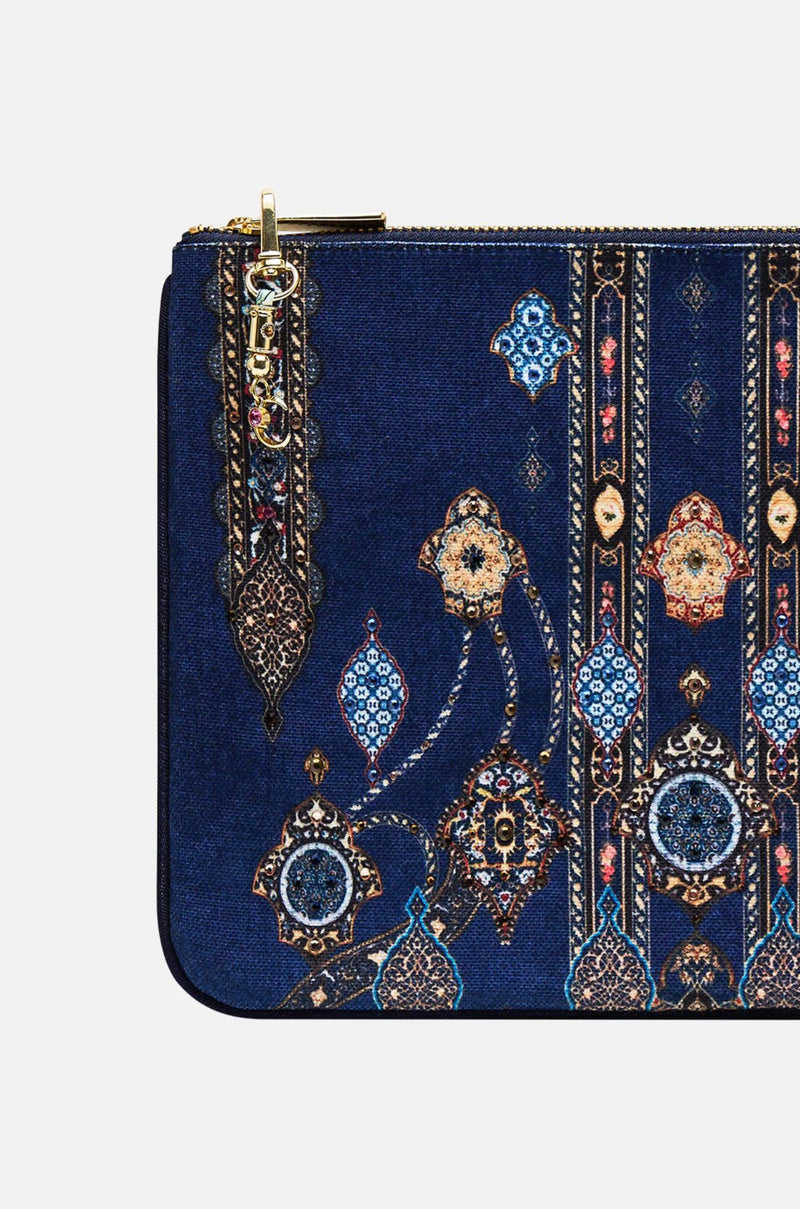 Camilla - The Imperial Gate Small Canvas Clutch