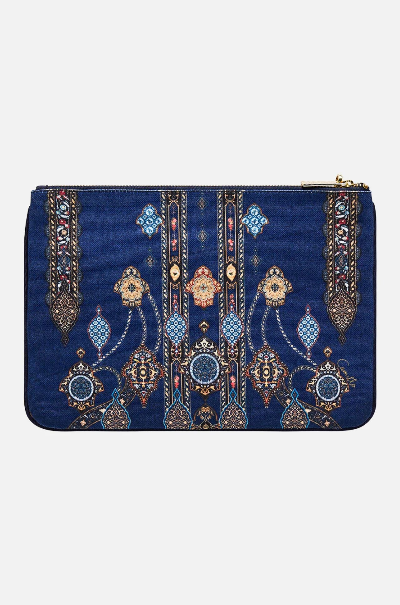 Camilla - The Imperial Gate Small Canvas Clutch