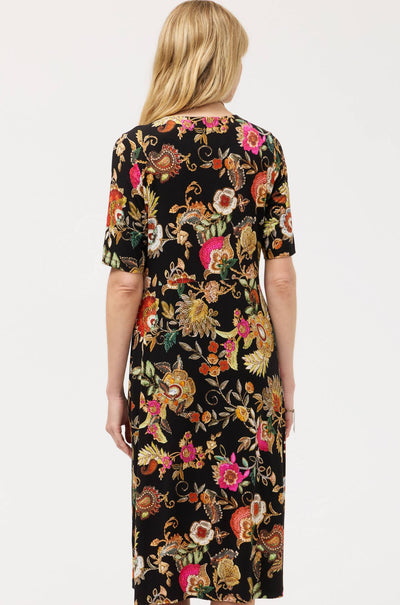 Johnny Was - The Janie Favorite Twist Front Midi Swing Dress in Lowri
