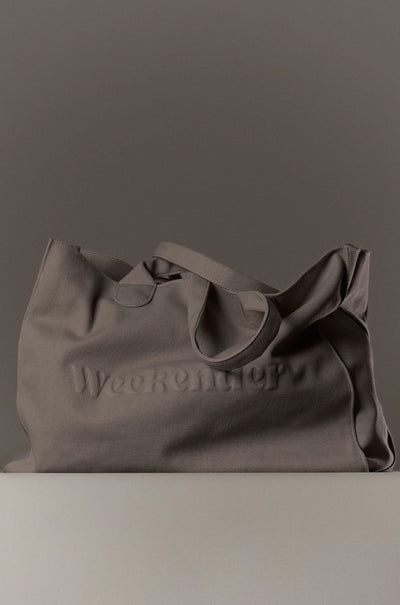 The Cool Hunter Market Bags - The Weekender Bag in Taupe