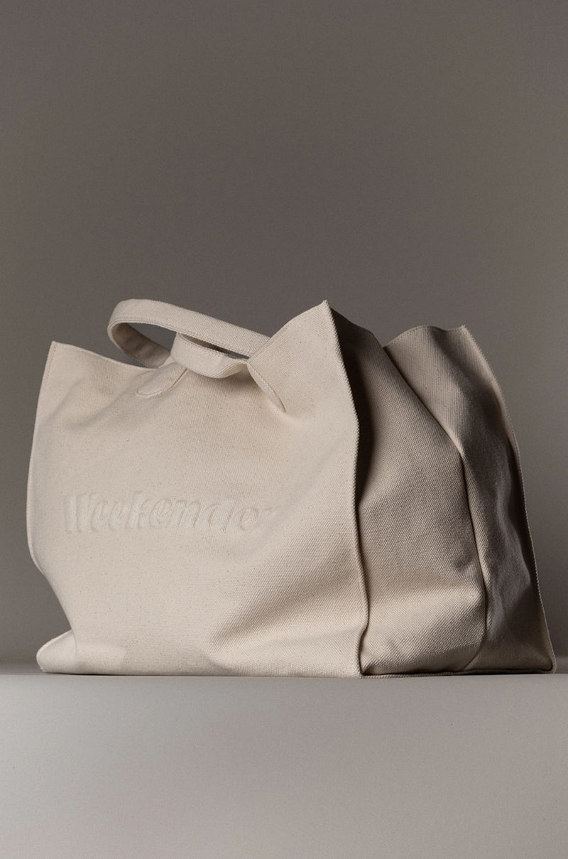 The Cool Hunter Market Bags - The Weekender Bag in Beige