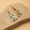 Nicole Fendel - Tide Earring in Amazonite