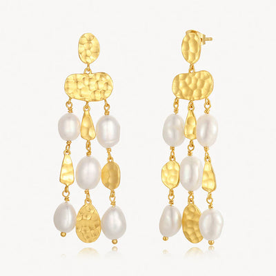 Nicole Fendel - Tide Earring in Baroque Pearl