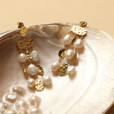 Nicole Fendel - Tide Earring in Baroque Pearl