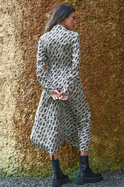 Coop - Patterned Instinct Tied To The Wild Dress
