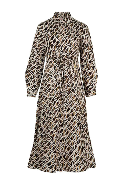 Coop - Patterned Instinct Tied To The Wild Dress