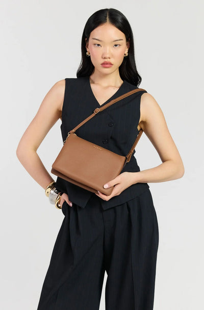 Saben - Tilly's Big Sis Crossbody Bag in Tan
