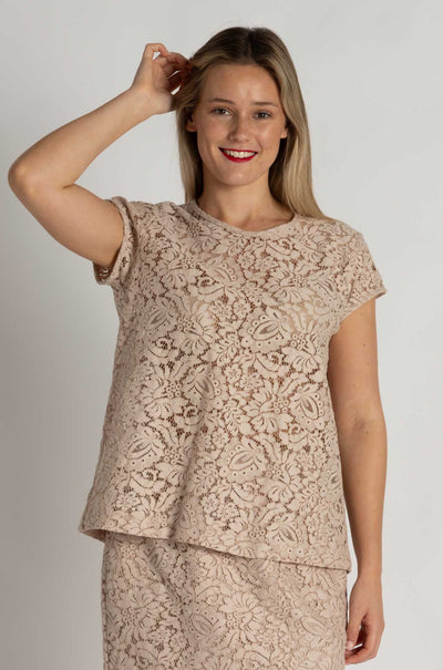 Mela Purdie - Transit T in Broderie Lace