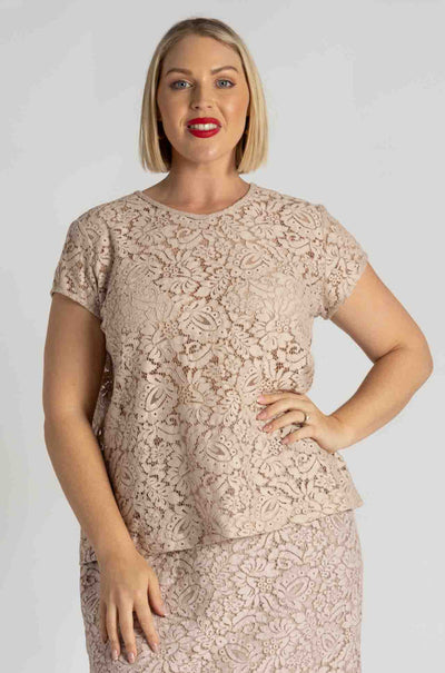 Mela Purdie - Transit T in Broderie Lace