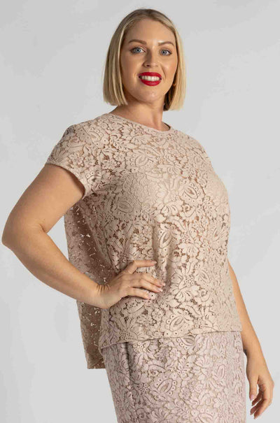 Mela Purdie - Transit T in Broderie Lace