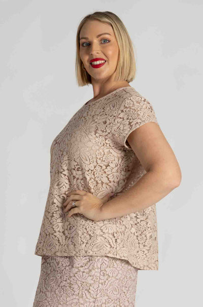 Mela Purdie - Transit T in Broderie Lace