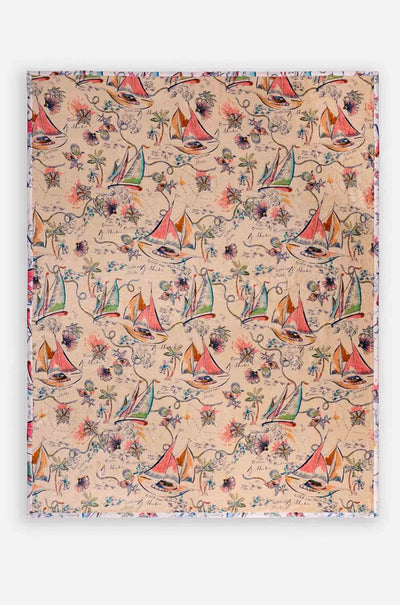 Johnny Was - Travel Blanket in Marina