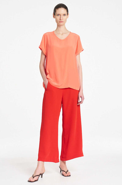 Mela Purdie - Crop Suit Pant in Suit Weave