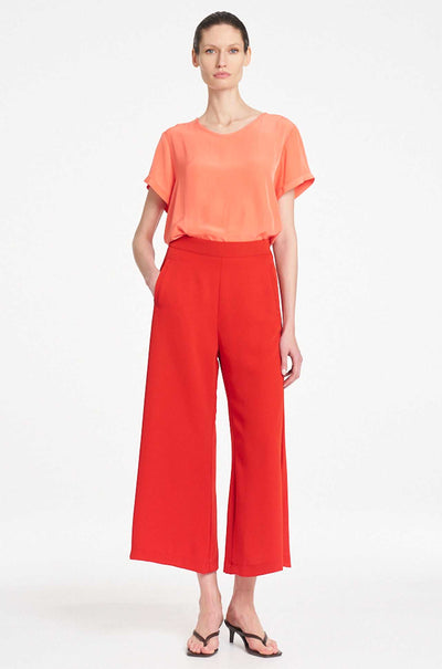Mela Purdie - Crop Suit Pant in Suit Weave