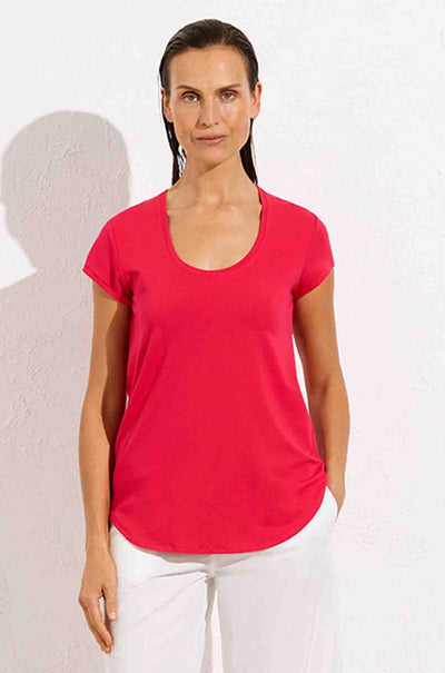 Mela Purdie - Traveller T in Strawberry