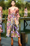 Curate - Chin Up Buttercup Trick Or Pleat Dress