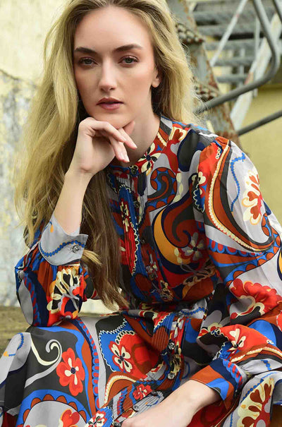 Coop - Swirly Wurly Tucker Up Dress